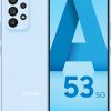 Samsung Galaxy A53 5G, Téléphone Mobile 128 GO Bleu, Smartphone Android, Carte SIM Non Incluse